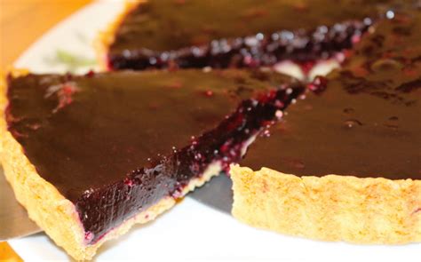 Viviennes Blackcurrant Tart Valleyfield Fruit Farm