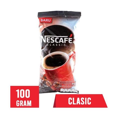 Nescafe Classic Kopi Instan Sachet Bag 100gr Lazada Indonesia