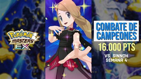 Pts Combate De Campeones Vs Sinnoh Semana Pok Mon