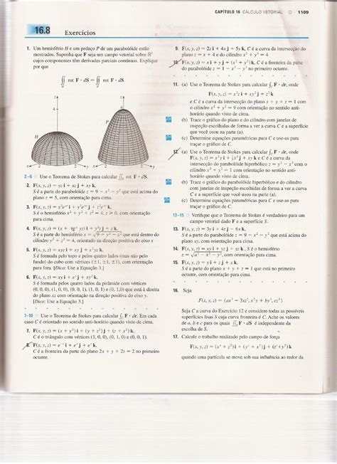 Pdf Use O Teorema De Stokes Para Calcular J C F Dr Em Cada