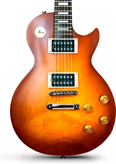 Guitarra Le Studio Corpo Sem Fundo Gibson Les Paul X Png