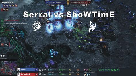 Starcraft II HomeStory Cup XXII 2022 Dec17 Serral Z V ShoWTimE P Game