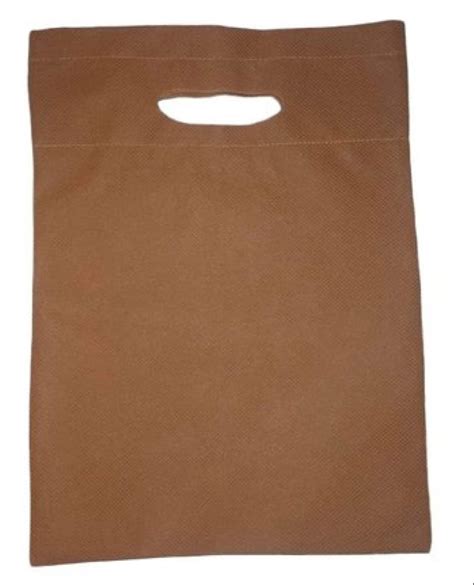 Plain Brown D Cut Non Woven Bag For Shopping At Rs 170 Kg In Rajkot