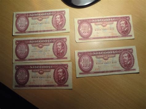 5X BANKNOTEN MAGYAR BUDAPEST 100 FORINT Kaufen Auf Ricardo