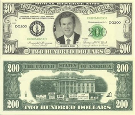 Dollars Dubya George W Bush Estados Unidos Numista