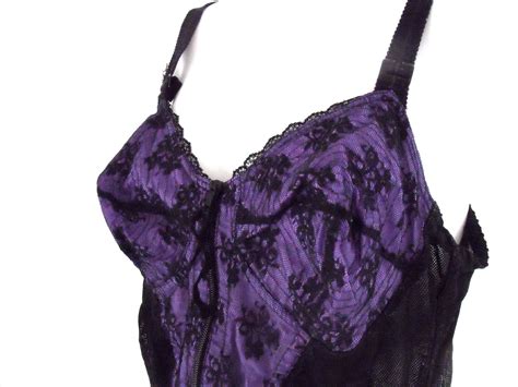 Vintage Plus Size Lingerie S Corset Torpedo Bust