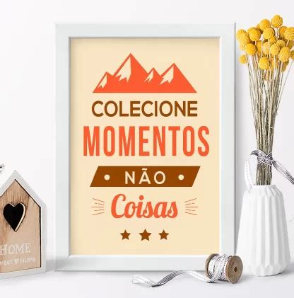 Quadro Decorativo Frase Positiva Motivação SKU 90fr Loja da Arte