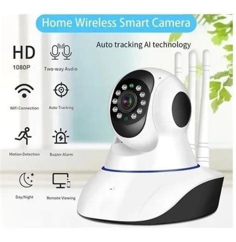 Pack X Camara Robotizada Antenas Ip De Seguridad Wifi Hd Cuotas