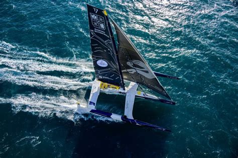 Voile Charles Caudrelier toujours en tête de l Arkéa Ultim Challenge