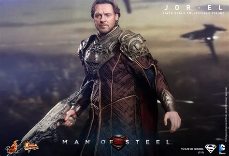 Man Of Steel Hot Toys Jor El Collectible Action Figure Geektyrant