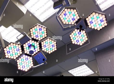 Operating Room Lights Stock Photo - Alamy