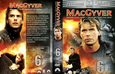 MacGyver - Season 6 - TV DVD Scanned Covers - 316macgyver season 6 ...