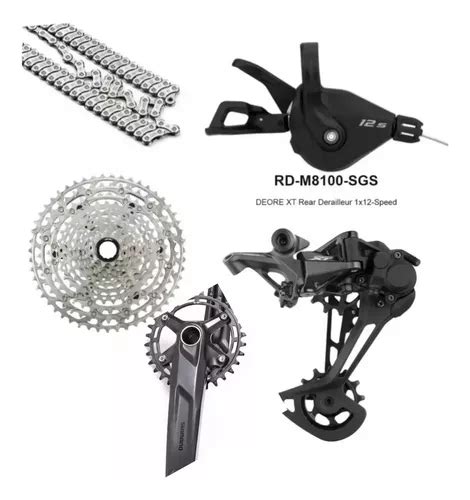 Kit Shimano Slx M7100 12v Cambio K7 Corrente Alavanca Parcelamento