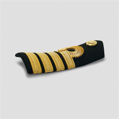 British Navy Epaulettes Shoulder Board Bullion Braid Naval Epaulets