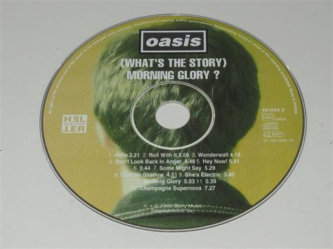 Oasis What S The Story Morning Glory Hes 481020 2 Cd Album Ebay