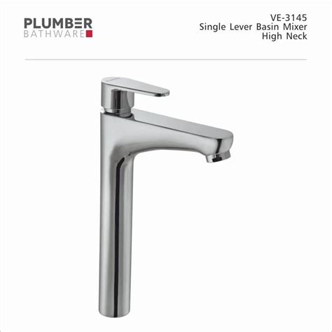 Wall Mounted Brass Plumber Bathware VE 3145 Single Lever Basin Mixer