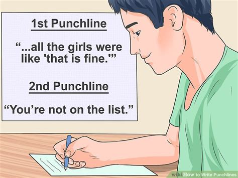 How To Write Punchlines 12 Steps With Pictures Wikihow