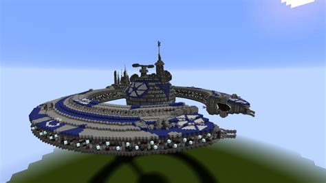 Lucrehulk-class battleship (Star Wars: Clone Wars) Minecraft Map