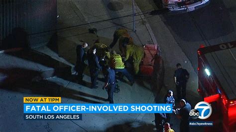 One Dead After Officer Involved Shooting Near Downtown Los Angeles