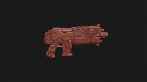 ArtStation - Inspired Boltgun (3D print STL) | Resources