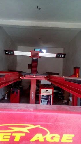 Jet Age Four Camera Digital 3D Wheel Alignment Machine 0 25 KW At Rs