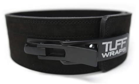 TUFF Lever Weightlifting Belt | Premium Leather | Superior Support & Style - TuffWraps.com