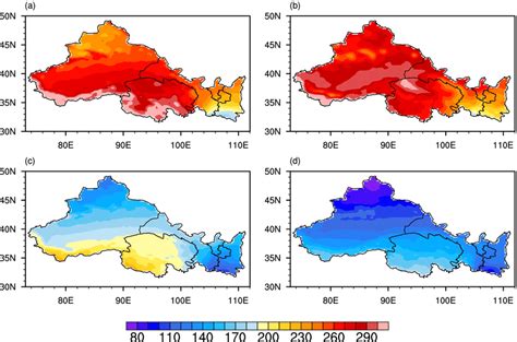 Climatological Mean Of Surface Shortwave Radiation Ssr Unit W M