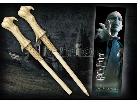 Harry Potter Stift Und Lesezeichen Zauberstab Lord Voldemort