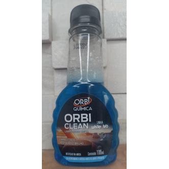 Detergente Limpa Para Brisas Desengordura Orbi Clean 100ml Shopee Brasil