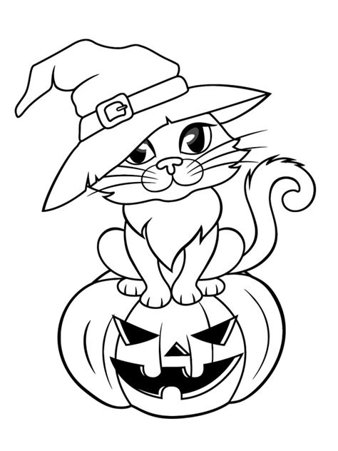 Di Meno Carrello Nominale Disegni Di Halloween Gatto Nero Avvenimento