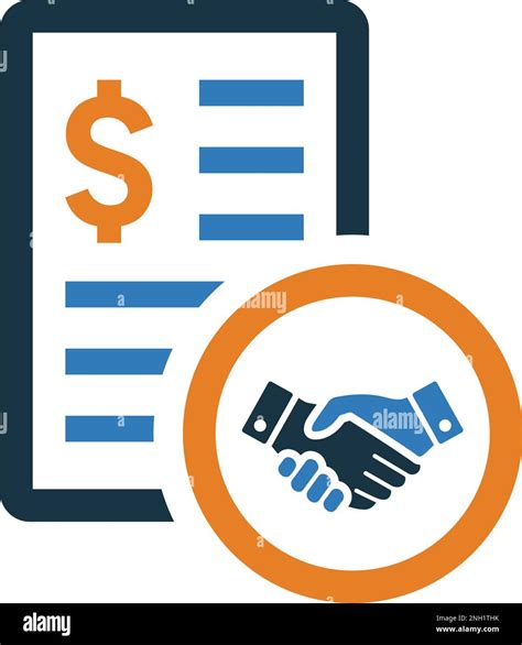 Business Agreement Icon Design Template Vector Illustration For Graphic