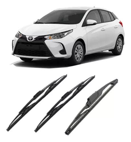 Kit Palhetas Dianteira traseira Yaris 2022 2023 2024 Frete grátis