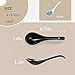 Amazon Gurygo Soup Spoons Ceramic 6 Pcs 6 75 In Asian Soup Spoons