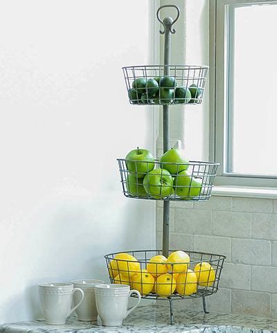 Smallwood Home Resale Three Tier Wire Basket Display Stand 1