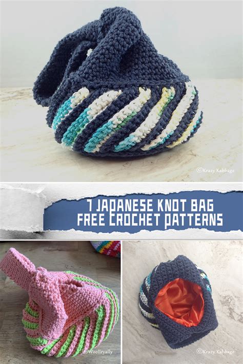 Japanese Knot Bag Crochet Patterns Free Igoodideas