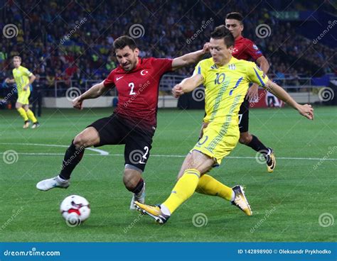 Fifa World Cup Game Ukraine V Turkey In Kharkiv Editorial Image