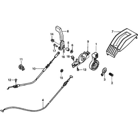 Throttle Lever For Honda Hrd C Txee Lawn Mowers L S Engineers