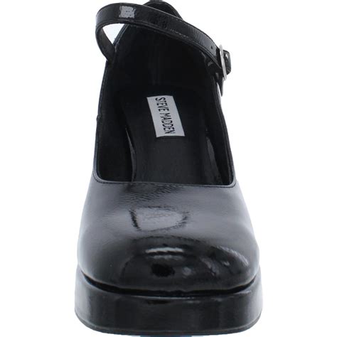 Steve Madden Womens Mingle Buckle Block Heel Mary Jane Heels Shoes Bhfo 6622 Ebay