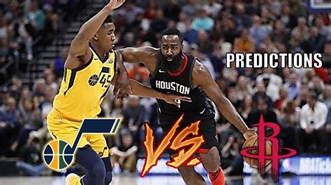 Houston Rockets Vs Utah Jazz 2nd Round Preview And Predictions YouTube