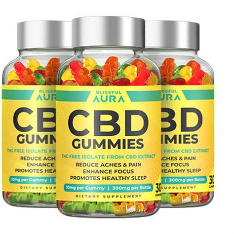 Blissful Aura CBD Gummies | lejog