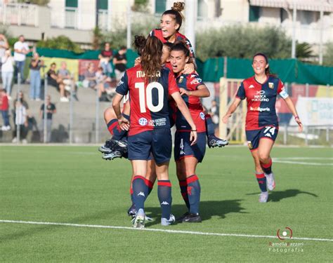 Genoa Women Arezzo Primo Tempo Fotogallery Pianetagenoa