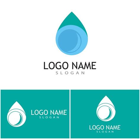 Premium Vector Water Drop Illustration Logo Vector Design