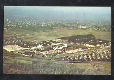 AKRON OHIO GOODYEAR AEROSPACE BUILDING COMPLEX BLIMP HANGAR POSTCARD | eBay