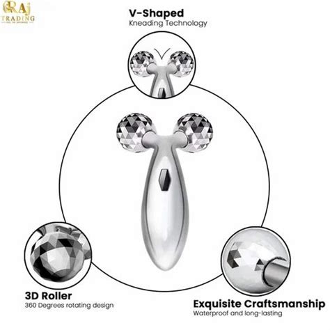 Silver Plastic 3d Face Massager At Rs 80 Piece In Delhi Id 2851153782530