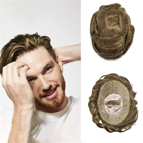 Amazon Hair Wonders Toupee For Men Real Human Hair Piece Full