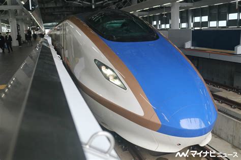 Jr西日本、北陸新幹線金沢～敦賀間で報道試乗会 W7系が金沢駅へ ホビーちゃんねる