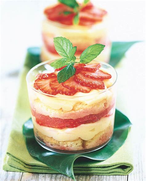 Recette Tiramisù aux fraises et à l eau de fleur d oranger Marie Claire