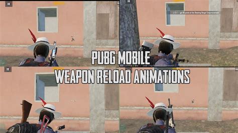 Pubg Mobile Weapons Reload Compilations Youtube