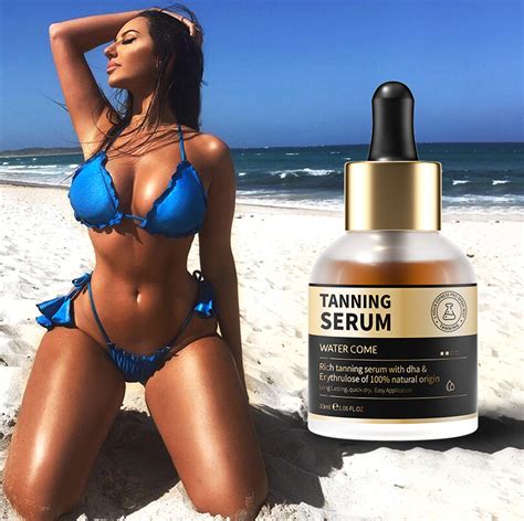 Organic Hyaluronic Acid Carrot Oil Tanning Body Bronze Melanin Tanning Oil Spf Outdoor Aloe