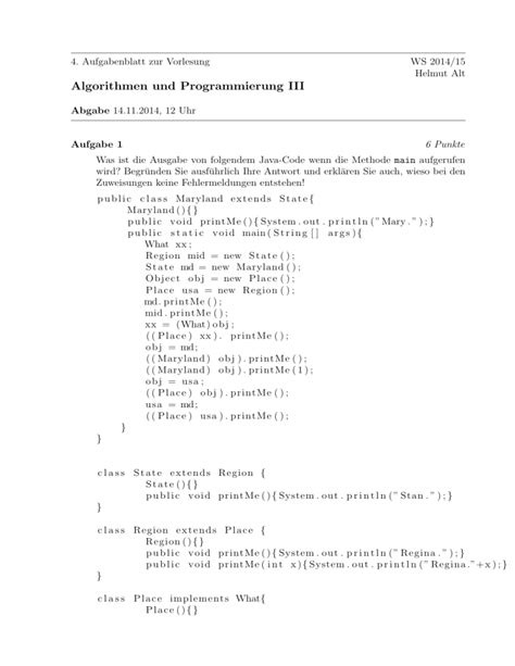 Algorithmen Und Programmierung Iii